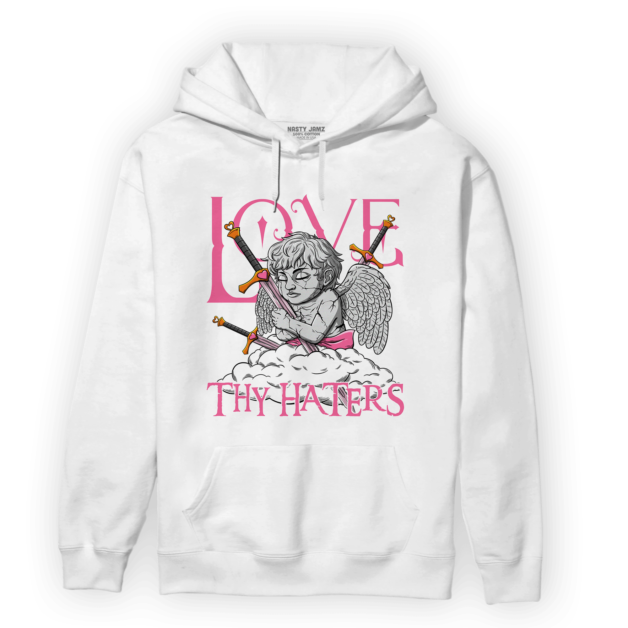 SB Dunk Blossom Hoodie Match Love Thy Haters Angel - NastyJamz