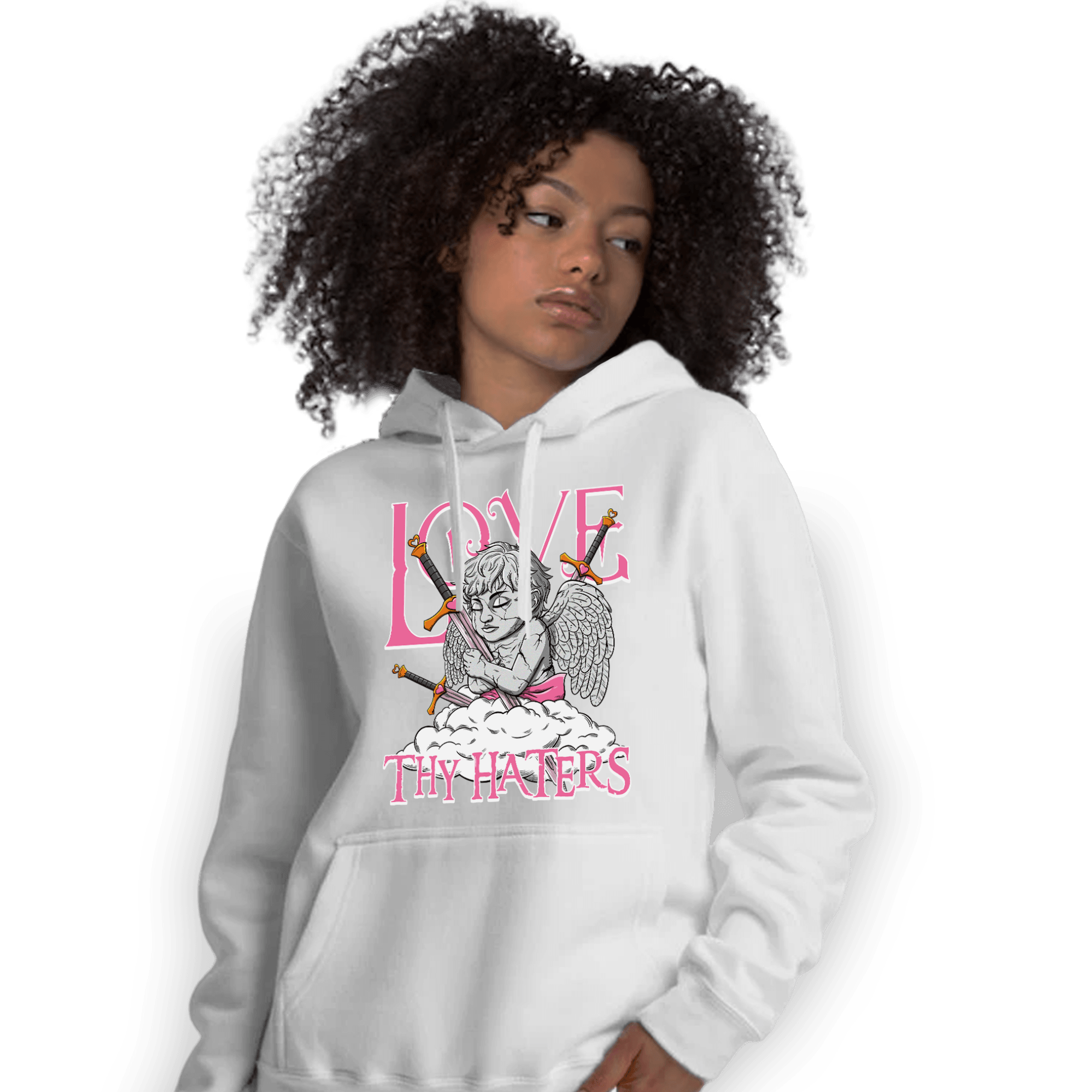 SB Dunk Blossom Hoodie Match Love Thy Haters Angel - NastyJamz
