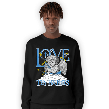 SB Dunk Bubbles Sweatshirt Match Love Thy Haters Angel - NastyJamz