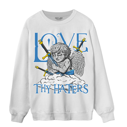 SB Dunk Bubbles Sweatshirt Match Love Thy Haters Angel - NastyJamz
