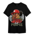 Dunk Low Mystic Red T Shirt Match Melanin Chasing Money - NastyJamz
