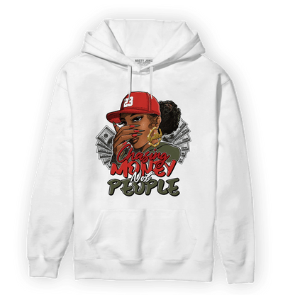 Dunk Low Mystic Red Hoodie Match Melanin Chasing Money - NastyJamz