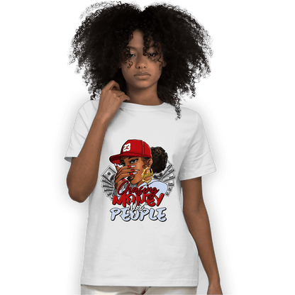 Cherry 11s T Shirt Match Melanin Chasing Money - NastyJamz