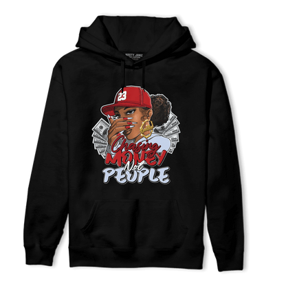 Cherry 11s Hoodie Match Melanin Chasing Money - NastyJamz