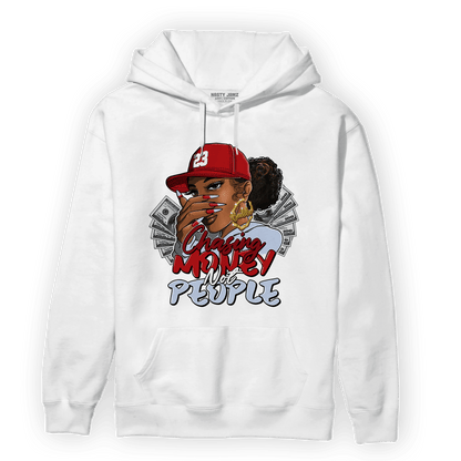Cherry 11s Hoodie Match Melanin Chasing Money - NastyJamz
