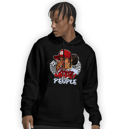 Cherry 11s Hoodie Match Melanin Chasing Money - NastyJamz