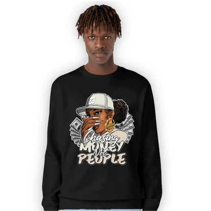 Neapolitan 11s Sweatshirt Match Melanin Chasing Money - NastyJamz