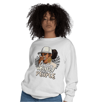 Neapolitan 11s Sweatshirt Match Melanin Chasing Money - NastyJamz