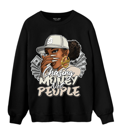 Neapolitan 11s Sweatshirt Match Melanin Chasing Money - NastyJamz