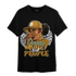 Wheat 13s T Shirt Match Melanin Chasing Money - NastyJamz