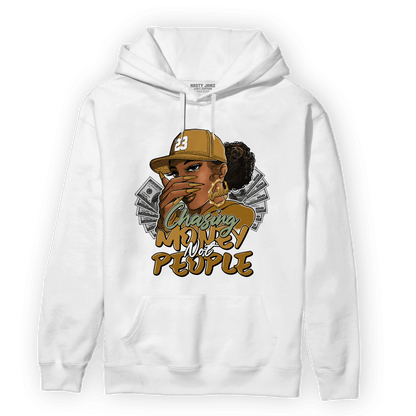 Wheat 13s Hoodie Match Melanin Chasing Money - NastyJamz
