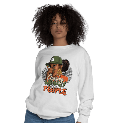 High OG Celadon 1s Sweatshirt Match Melanin Chasing Money - NastyJamz