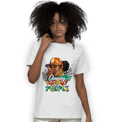 Mid GS Six Championships 1s T Shirt Match Melanin Chasing Money - NastyJamz