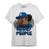 Royal Reimagined 1s T Shirt Match Melanin Chasing Money - NastyJamz