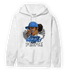 University Blue Toe 1s Hoodie Match Melanin Chasing Money - NastyJamz