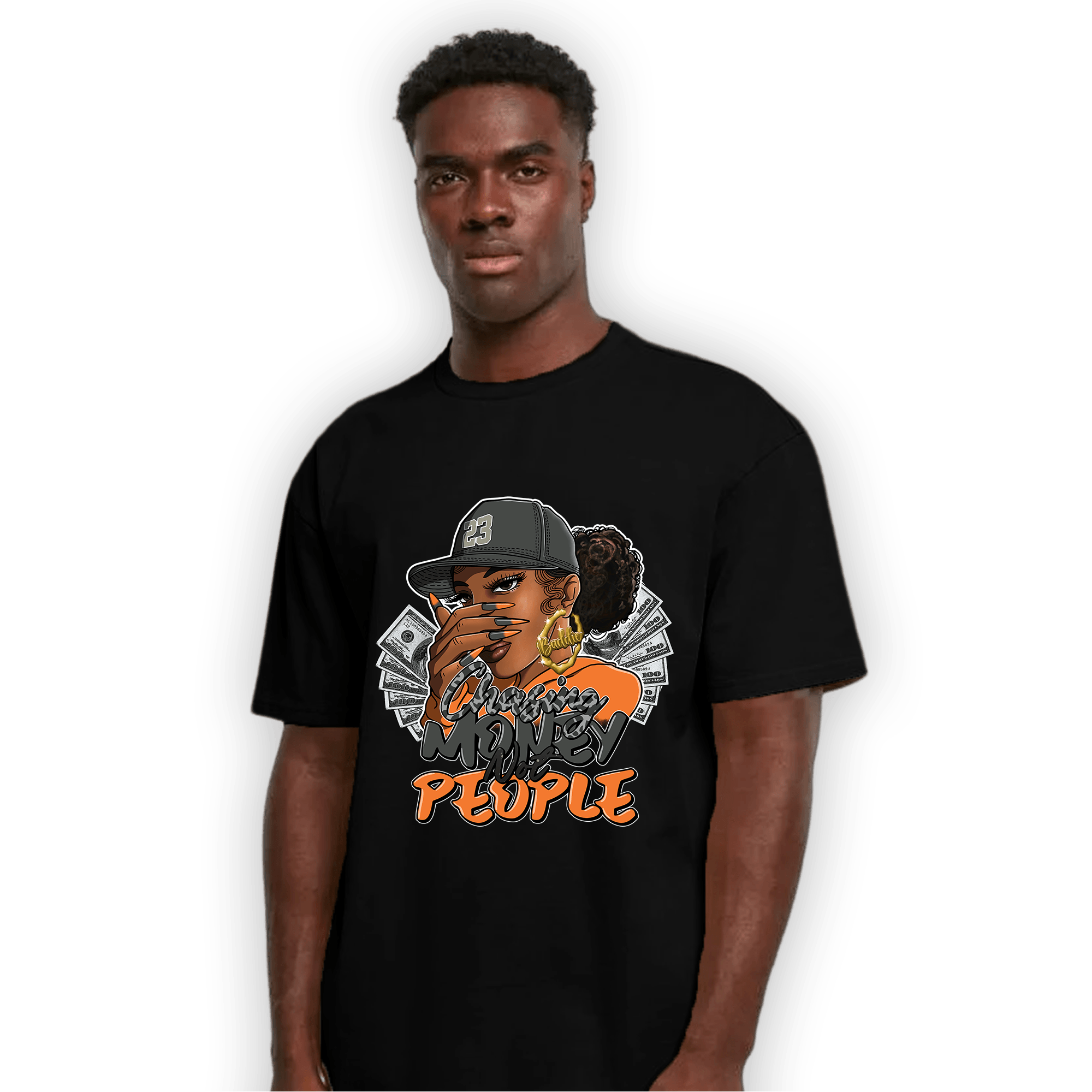 Fear Pack 3s T Shirt Match Melanin Chasing Money - NastyJamz