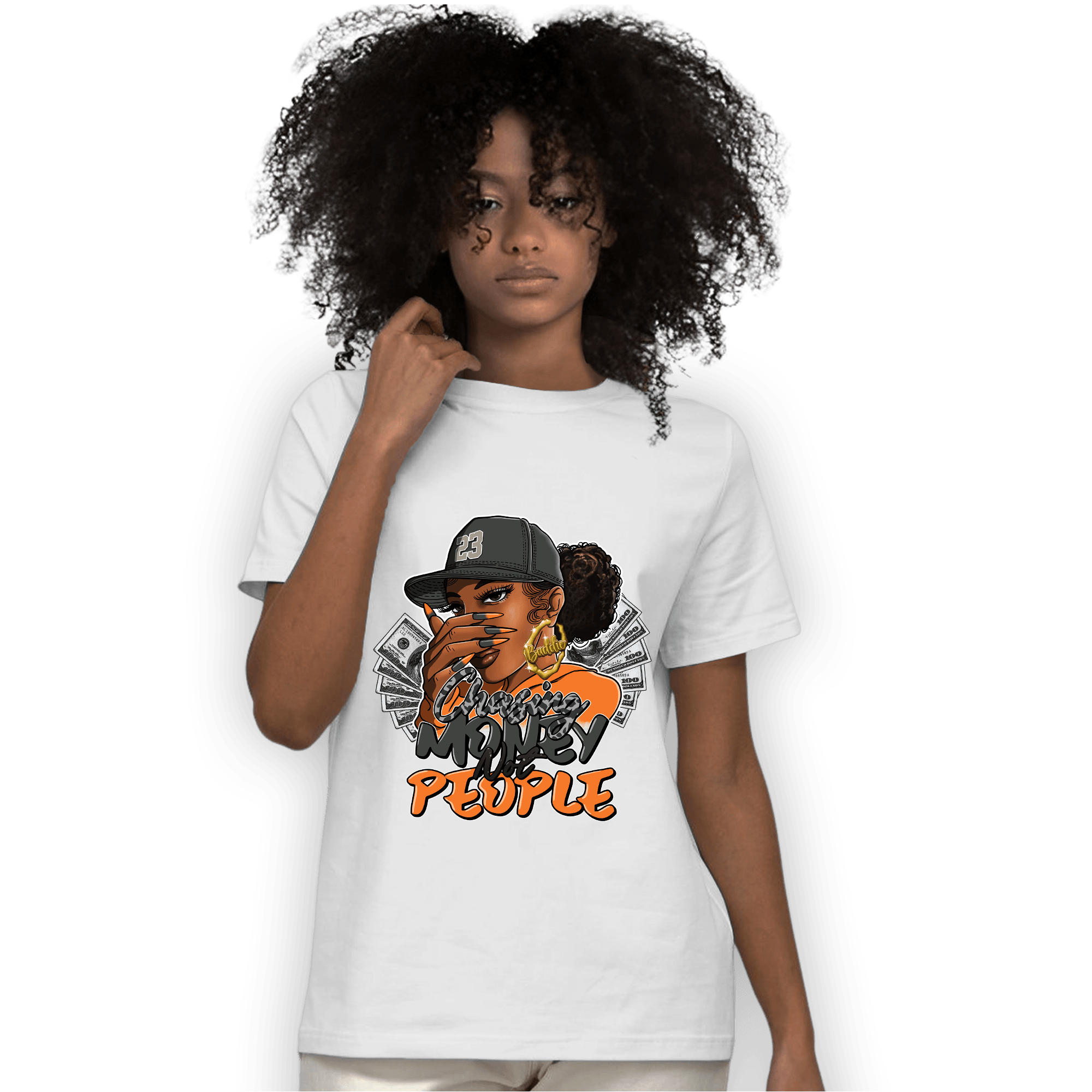 Fear Pack 3s T Shirt Match Melanin Chasing Money - NastyJamz