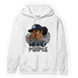 White Navy 3s Hoodie Match Melanin Chasing Money - NastyJamz