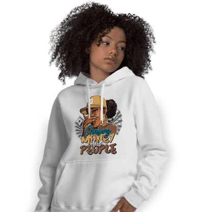 Cacao Wow 4s Hoodie Match Melanin Chasing Money - NastyJamz