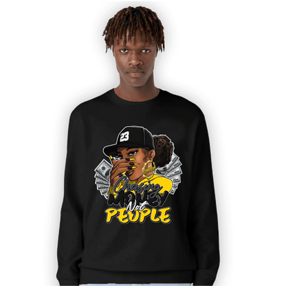 Thunder 4s Sweatshirt Match Melanin Chasing Money - NastyJamz