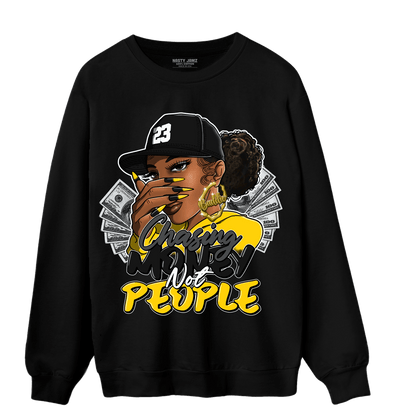 Thunder 4s Sweatshirt Match Melanin Chasing Money - NastyJamz