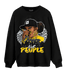 Thunder 4s Sweatshirt Match Melanin Chasing Money - NastyJamz