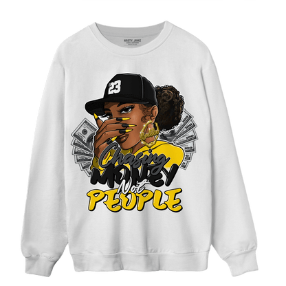 Thunder 4s Sweatshirt Match Melanin Chasing Money - NastyJamz