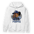 Midnight Navy 5s Hoodie Match Melanin Chasing Money - NastyJamz