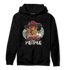 Plaid 5s Hoodie Match Melanin Chasing Money - NastyJamz
