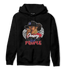 Playoffs 8s Hoodie Match Melanin Chasing Money - NastyJamz