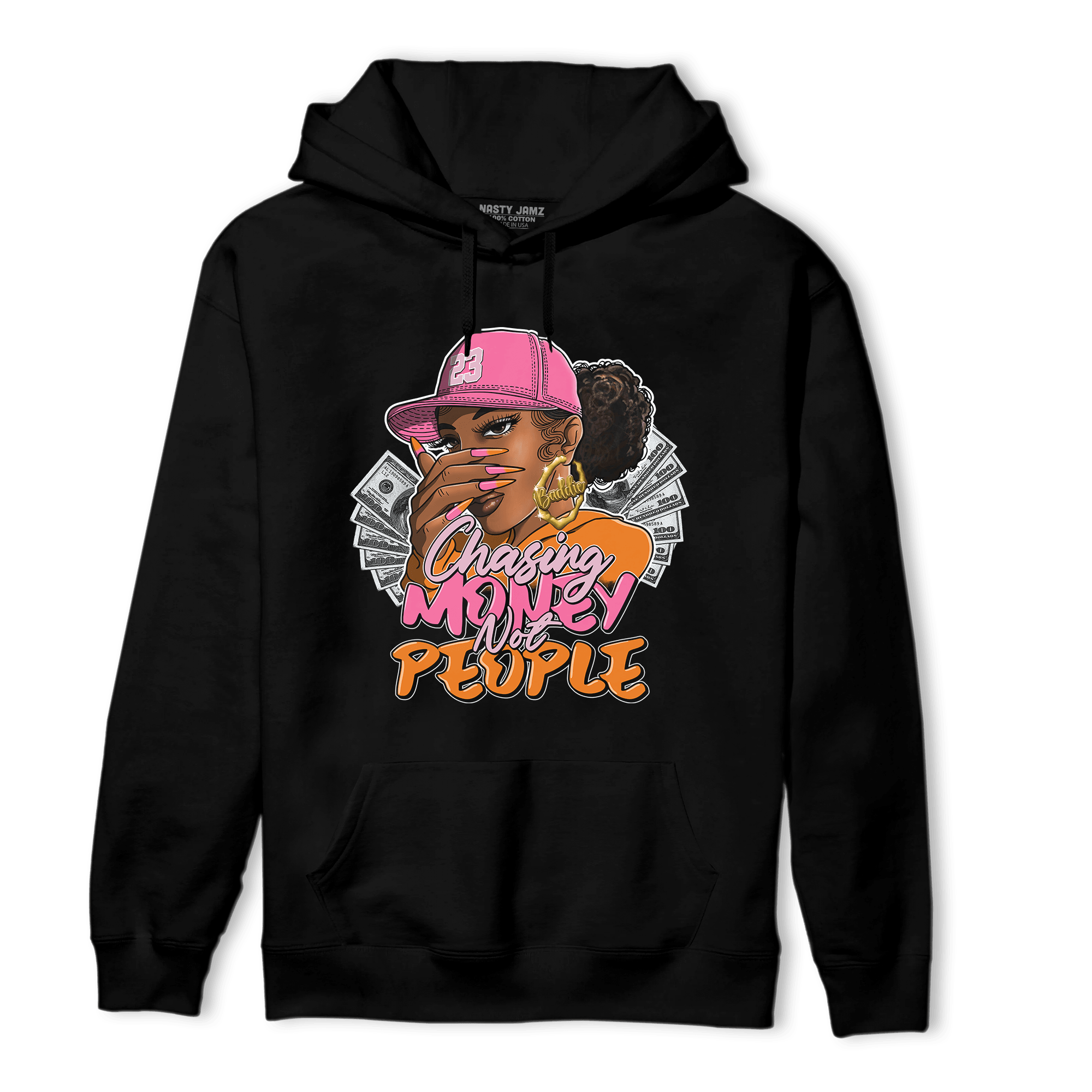 SB Dunk Blossom Hoodie Match Melanin Chasing Money - NastyJamz