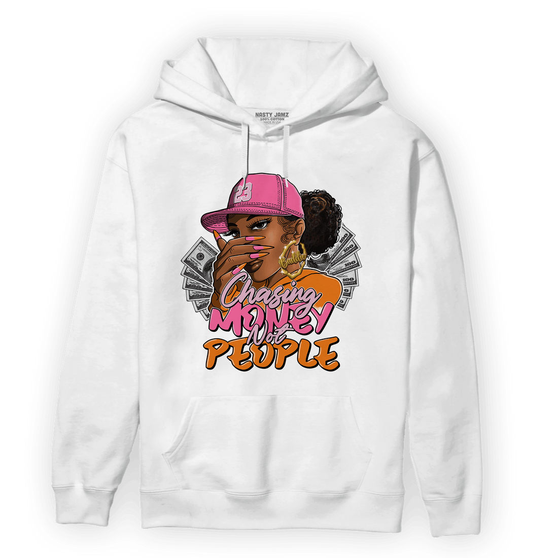 SB Dunk Blossom Hoodie Match Melanin Chasing Money - NastyJamz