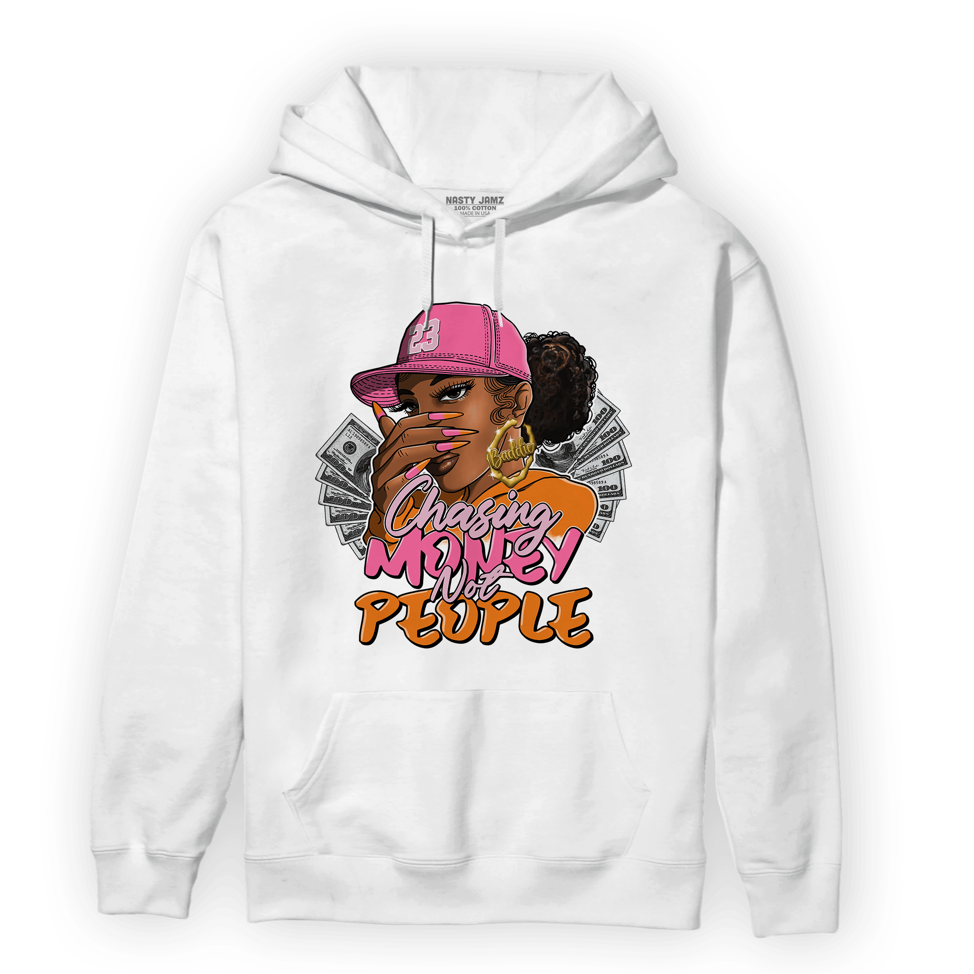 SB Dunk Blossom Hoodie Match Melanin Chasing Money - NastyJamz
