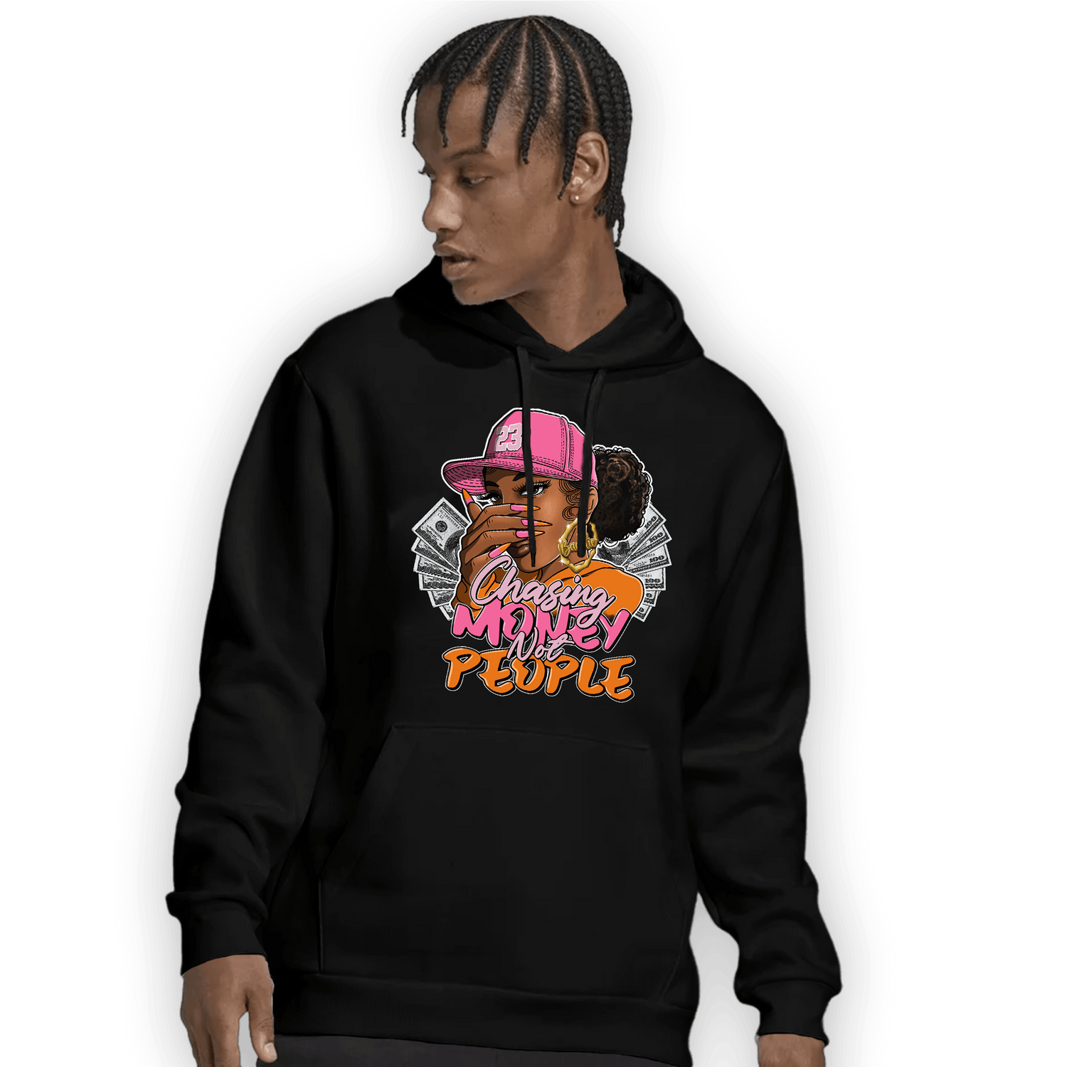 SB Dunk Blossom Hoodie Match Melanin Chasing Money - NastyJamz