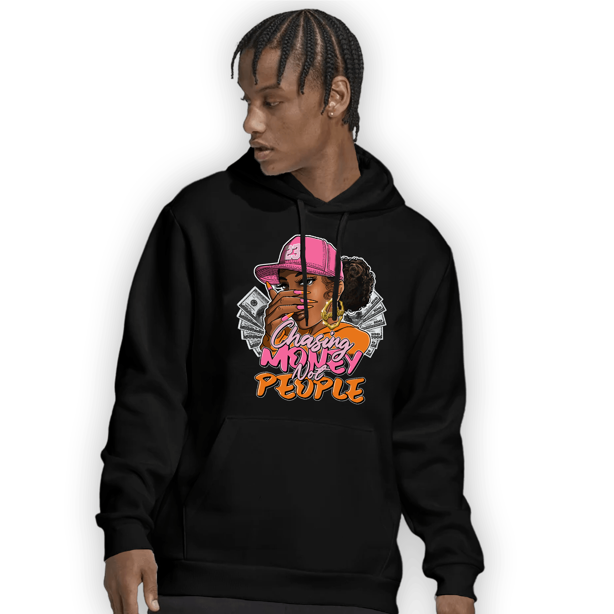 SB Dunk Blossom Hoodie Match Melanin Chasing Money - NastyJamz