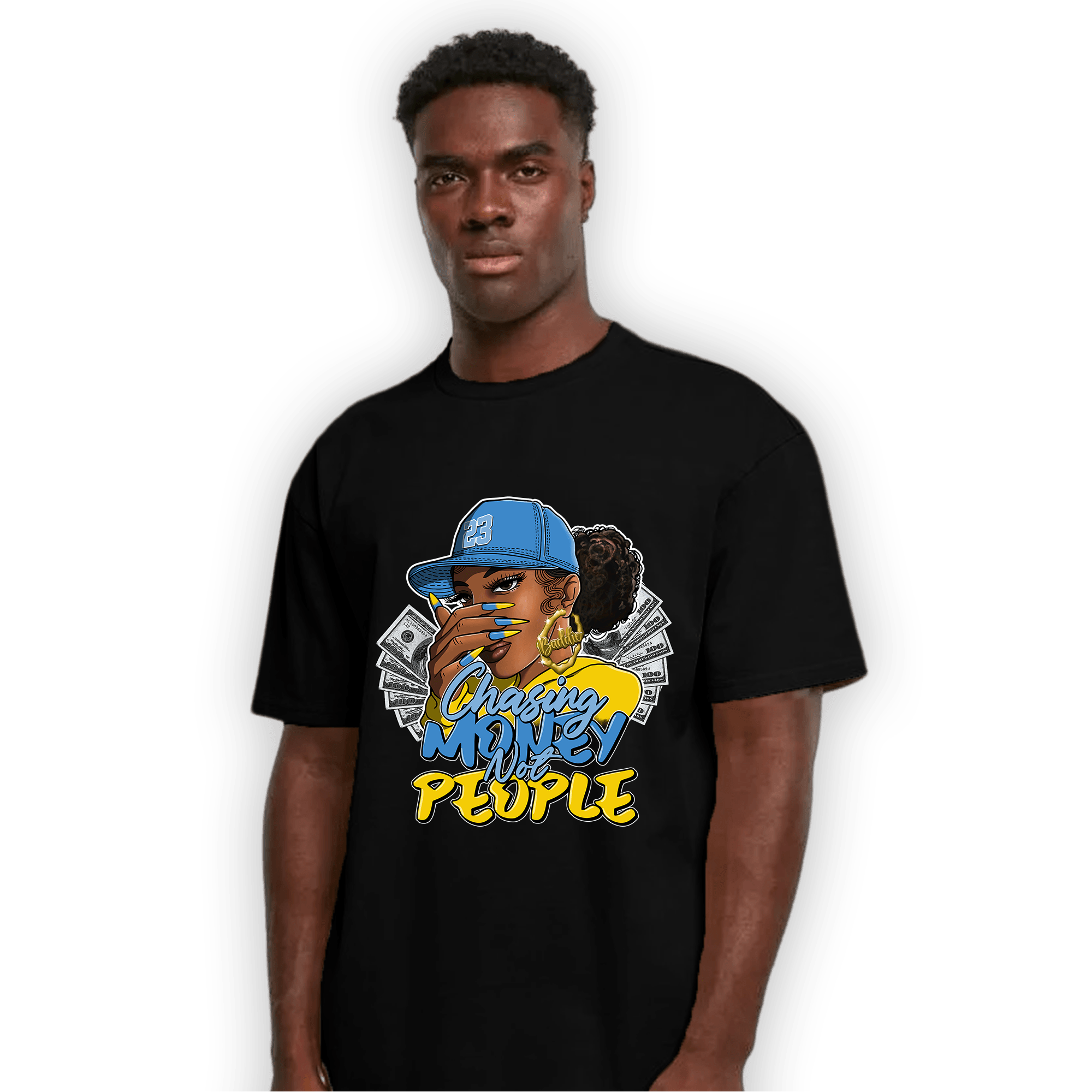 SB Dunk Bubbles T Shirt Match Melanin Chasing Money - NastyJamz