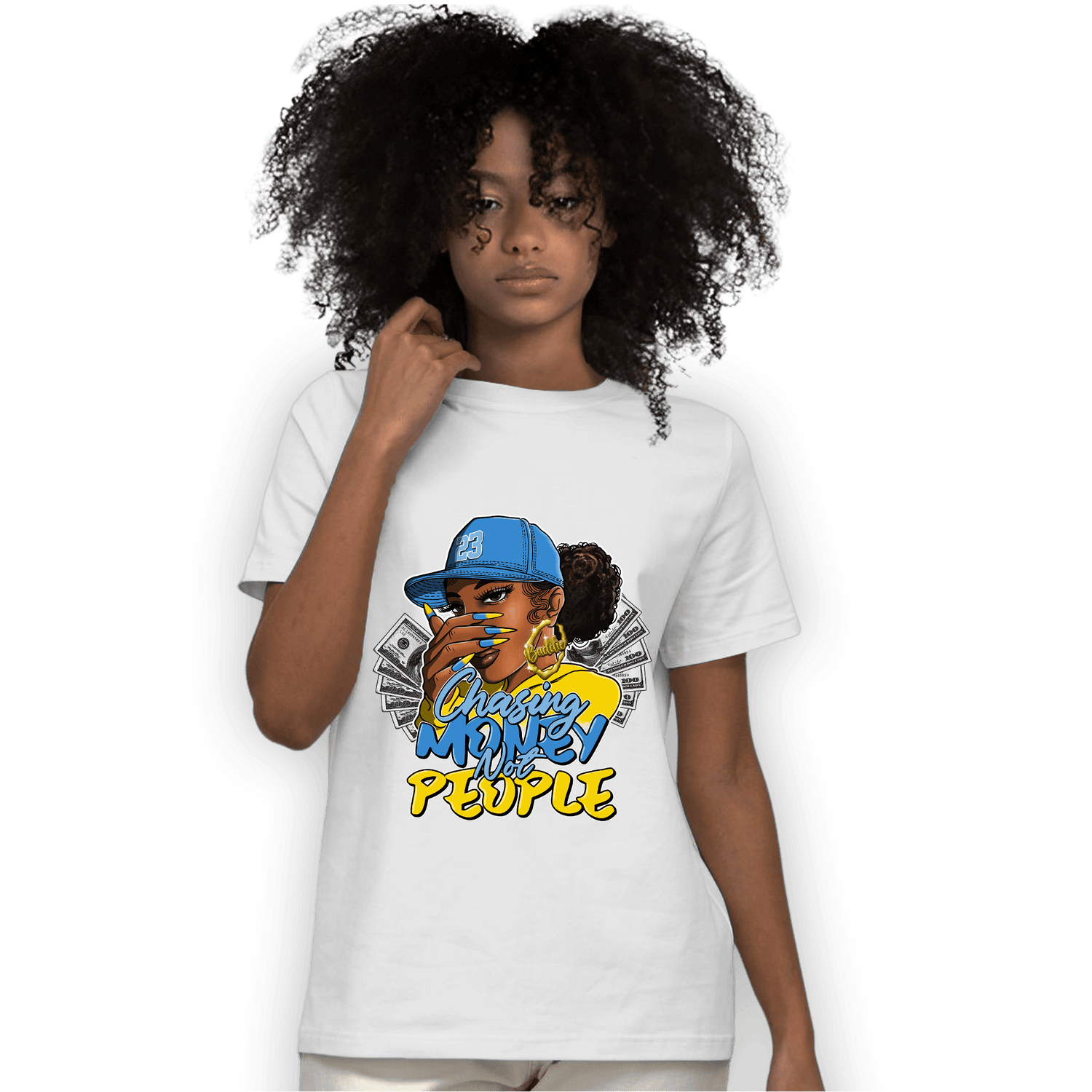 SB Dunk Bubbles T Shirt Match Melanin Chasing Money - NastyJamz