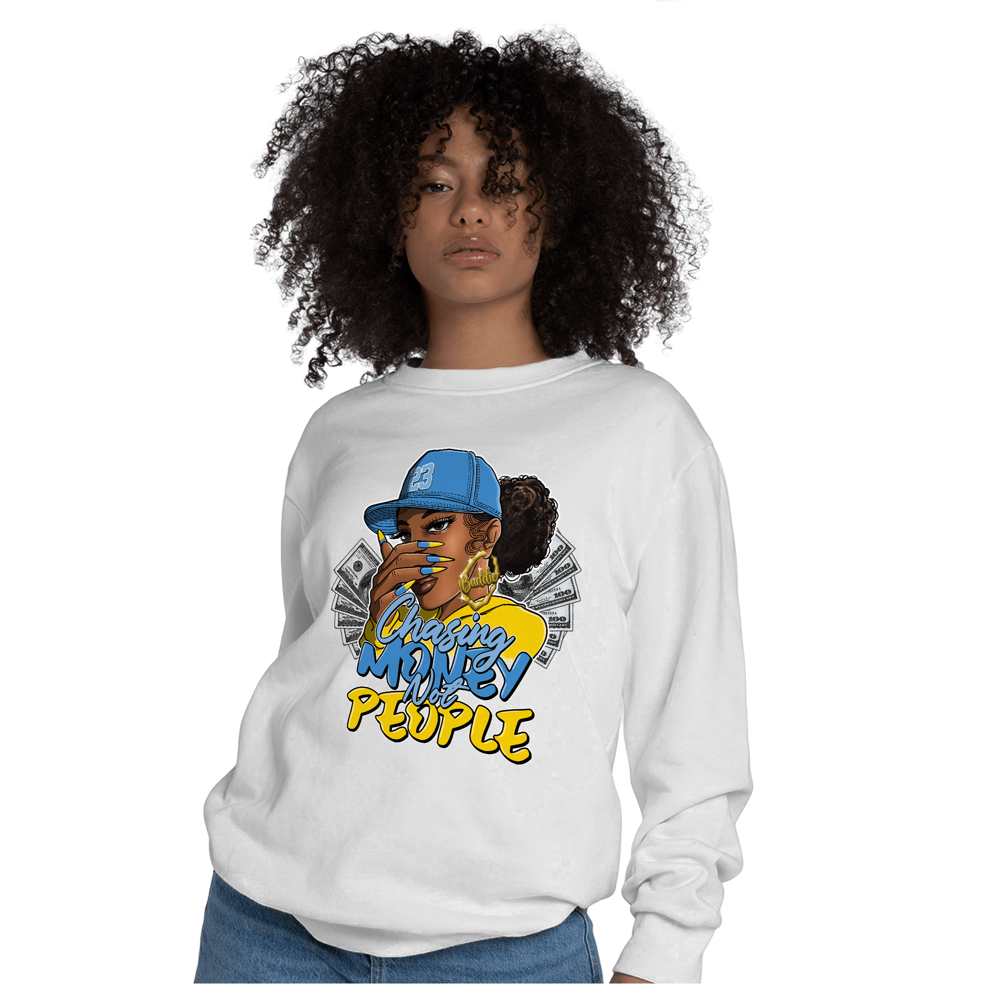 SB Dunk Bubbles Sweatshirt Match Melanin Chasing Money - NastyJamz