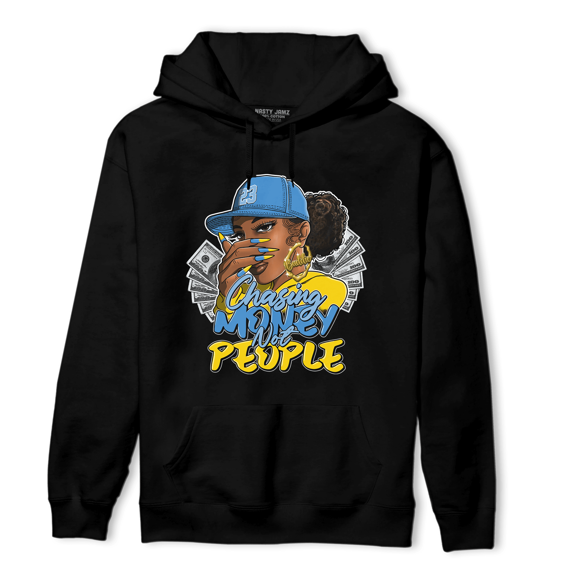 SB Dunk Bubbles Hoodie Match Melanin Chasing Money - NastyJamz