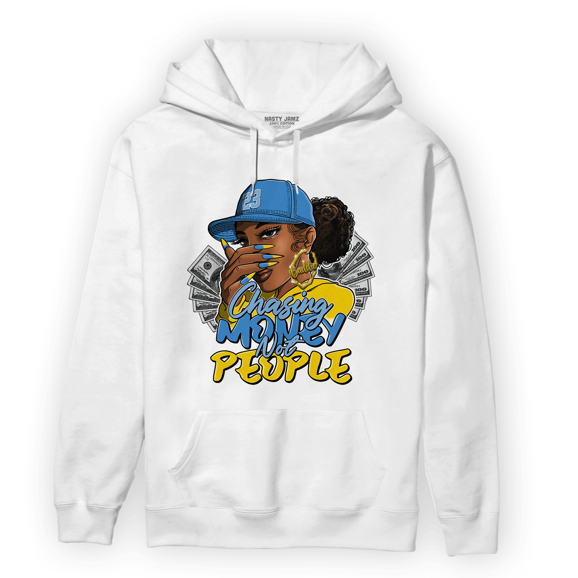 SB Dunk Bubbles Hoodie Match Melanin Chasing Money - NastyJamz
