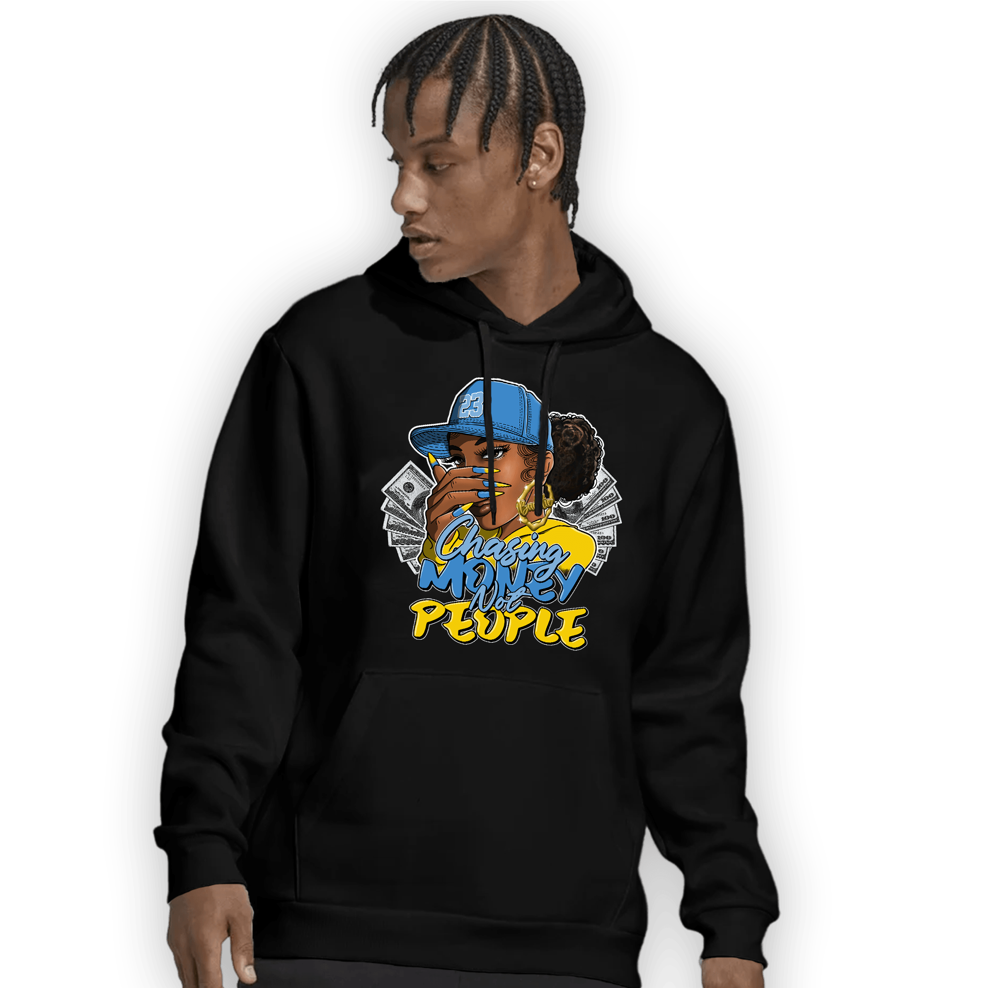 SB Dunk Bubbles Hoodie Match Melanin Chasing Money - NastyJamz