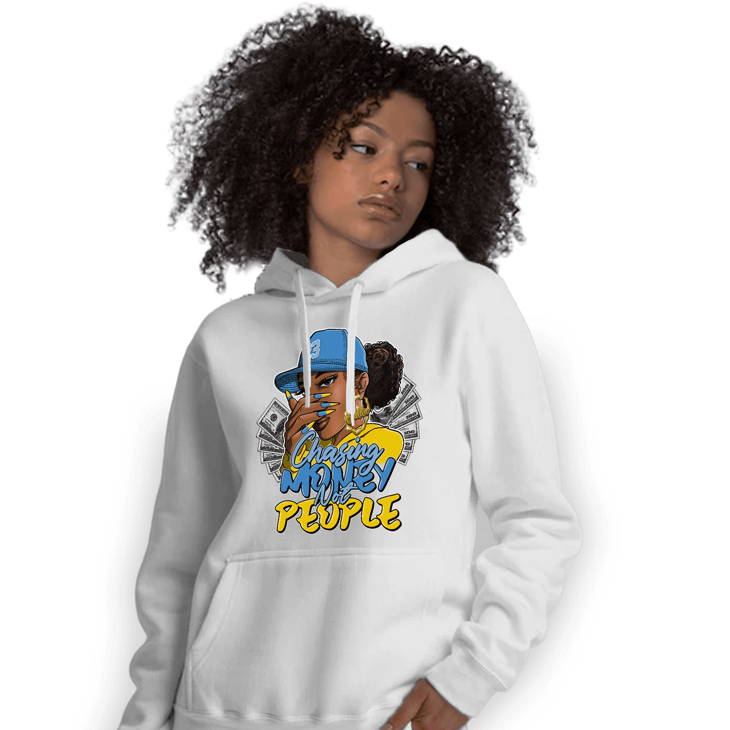 SB Dunk Bubbles Hoodie Match Melanin Chasing Money - NastyJamz