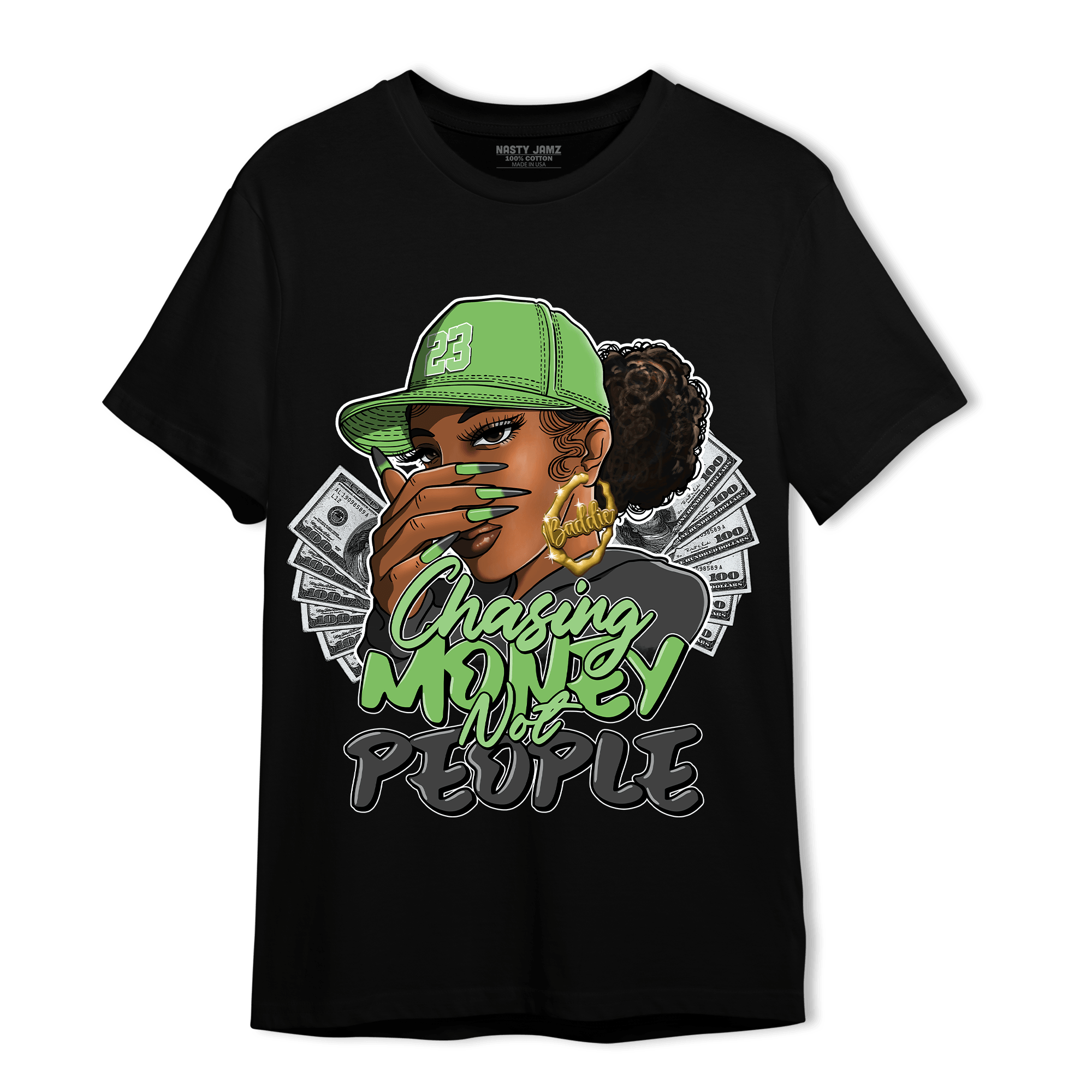 SB Dunk Buttercup T Shirt Match Melanin Chasing Money - NastyJamz