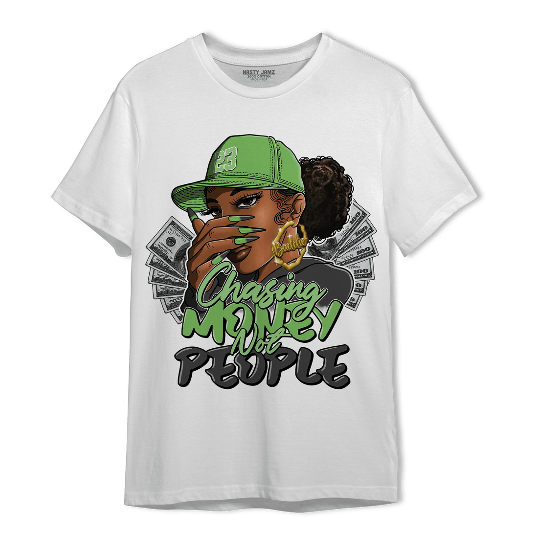 SB Dunk Buttercup T Shirt Match Melanin Chasing Money - NastyJamz