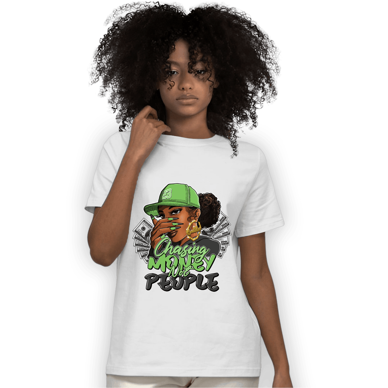 SB Dunk Buttercup T Shirt Match Melanin Chasing Money - NastyJamz