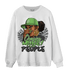 SB Dunk Buttercup Sweatshirt Match Melanin Chasing Money - NastyJamz