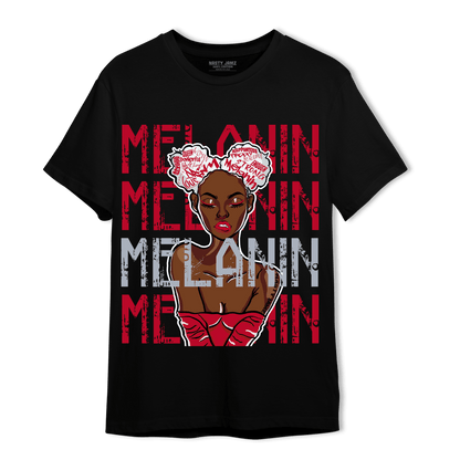 Cherry 11s T Shirt Match Melanin Girl - NastyJamz