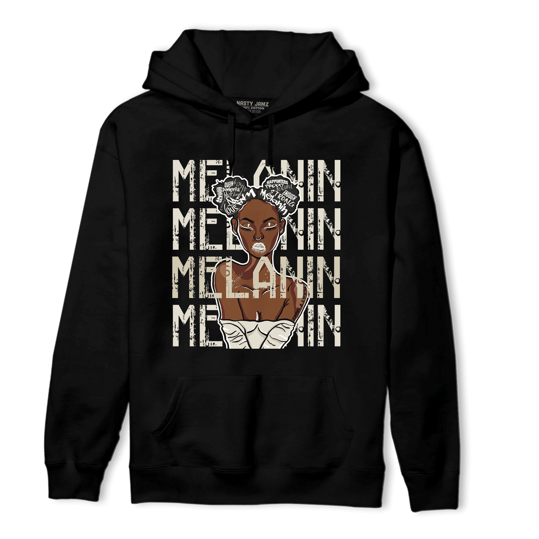 Gratitude 11s Hoodie Match Melanin Girl - NastyJamz