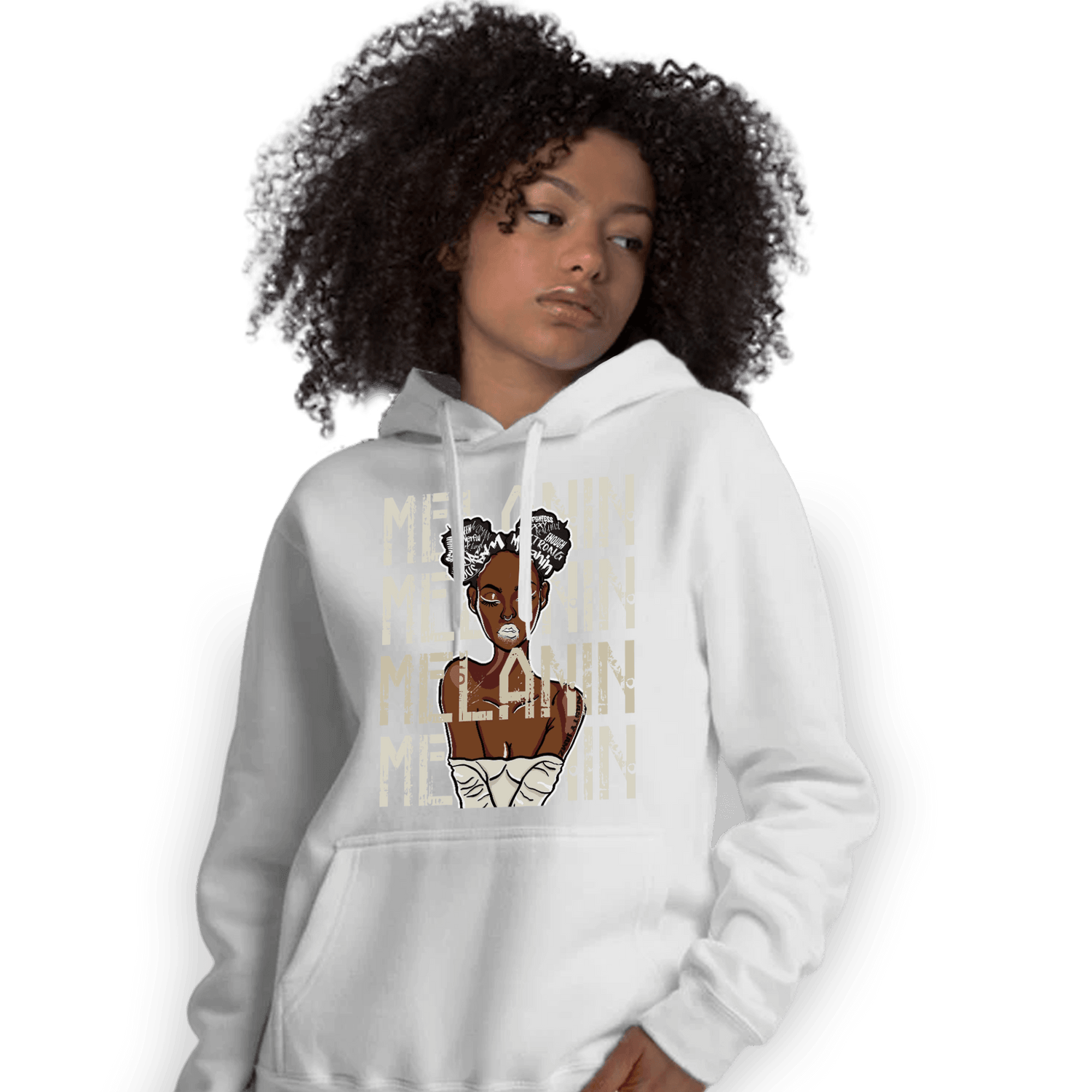 Gratitude 11s Hoodie Match Melanin Girl - NastyJamz