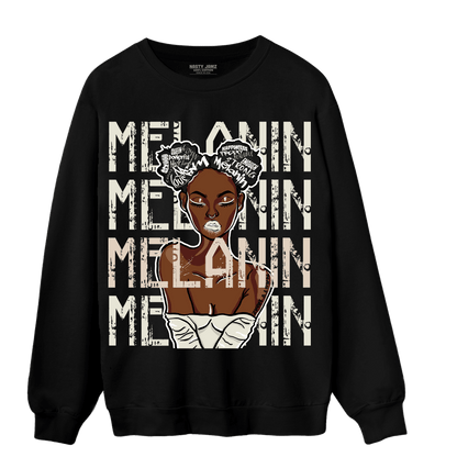 Neapolitan 11s Sweatshirt Match Melanin Girl - NastyJamz